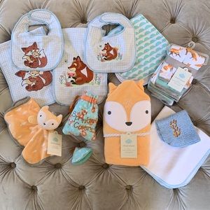 🦊 Cloud Island Fox Themed Baby Set